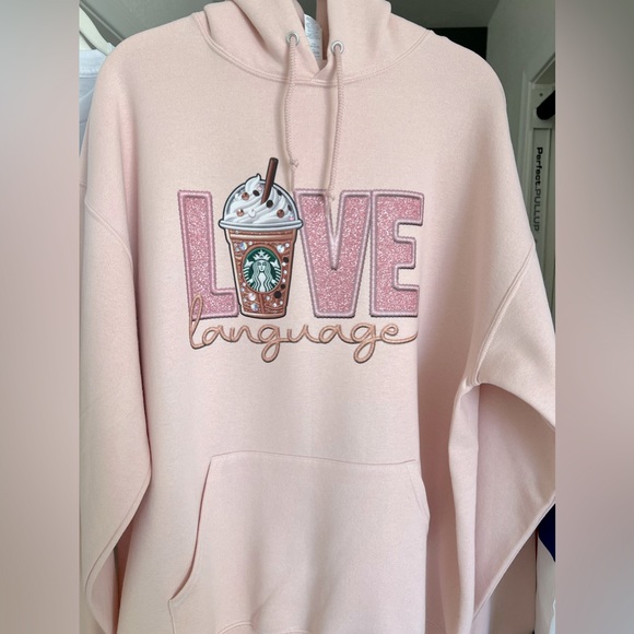 Jerzees Other - “Love Language” Unisex Hoodie